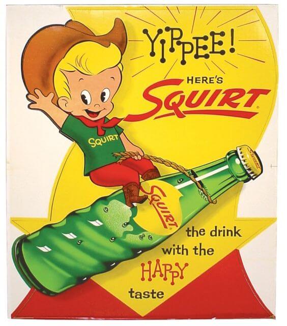 squirt vintage ad