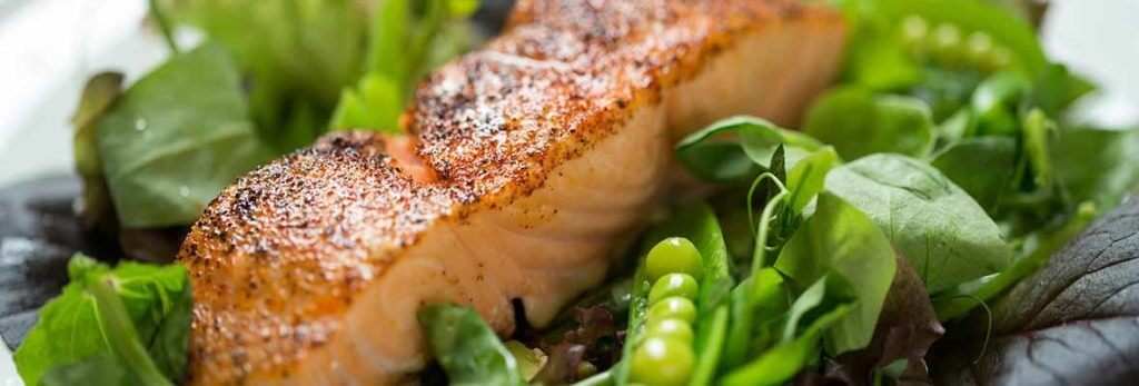 spring salmon salad