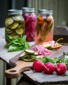 pickling vegetables