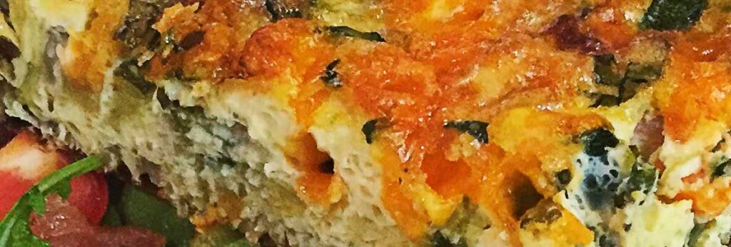 summer vegetable frittata