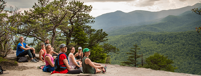 Group hike