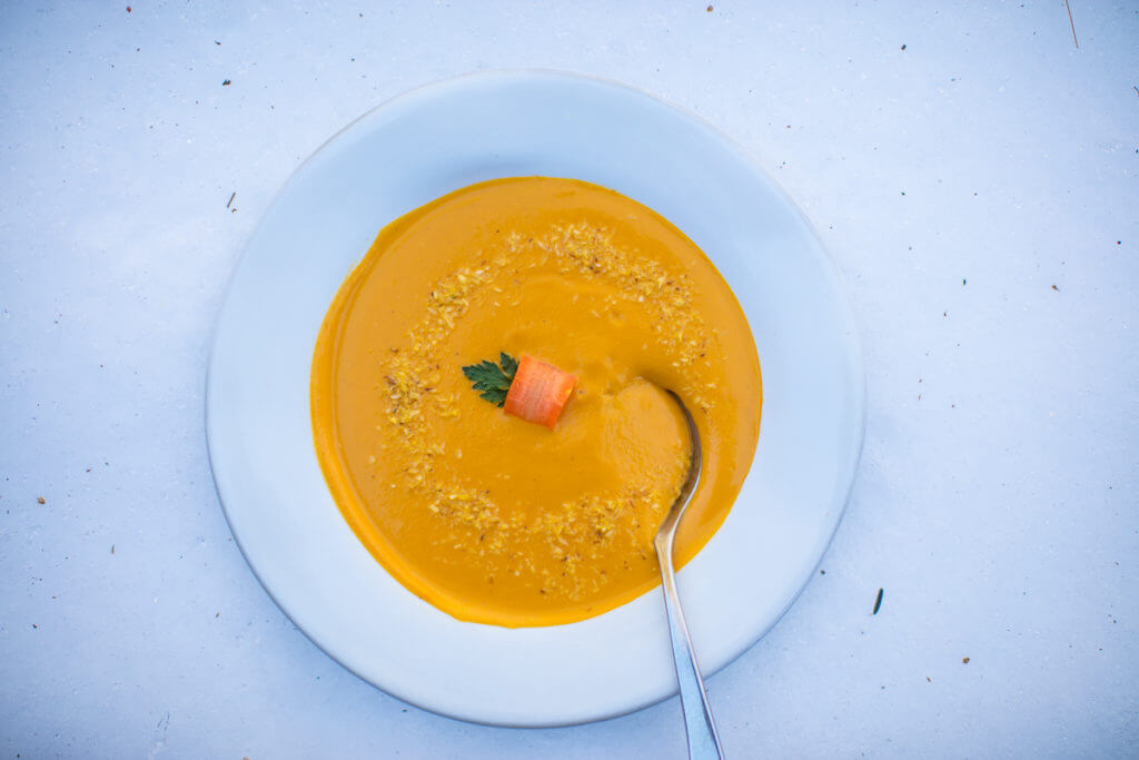 Coconut Carrot Soup Recipe