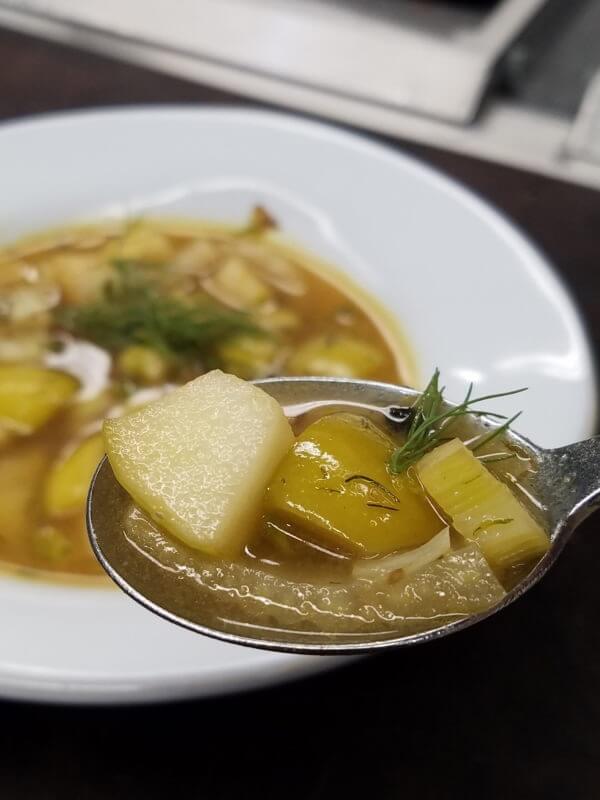Apple Fennel Soup