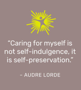 Self-Care Audre Lorde Quote