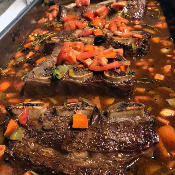 Balsamic Braised Short Ribs