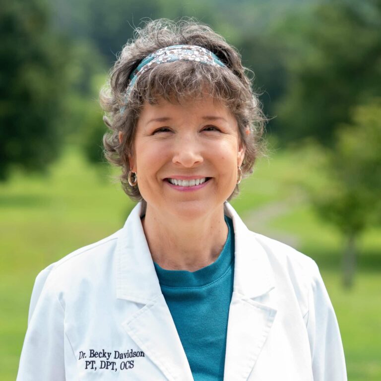 Dr. Becky, physical therapist at Skyterra