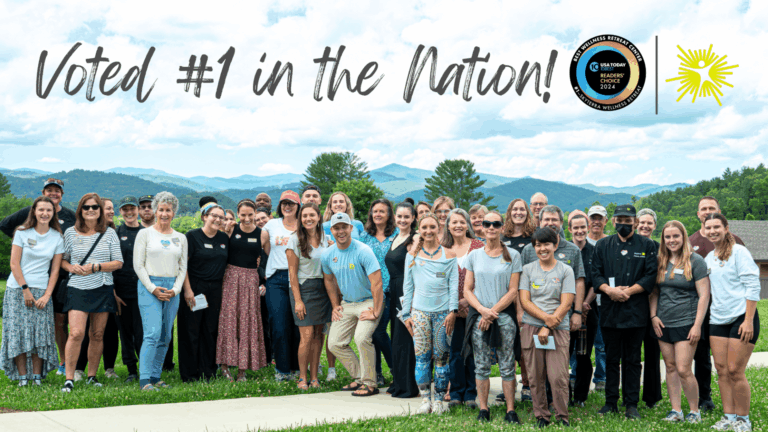 Voted #1 in the Nation graphic with a Skyterra team group photo