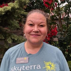 Vicky, Housekeeper at Skyterra